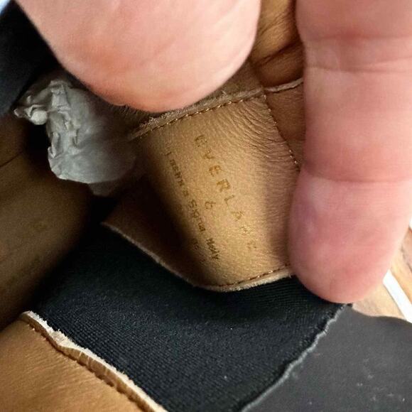Everlane The Chelsea Boot in Tobacco Brown Woman Size 6 NWOT - Picture 10 of 11